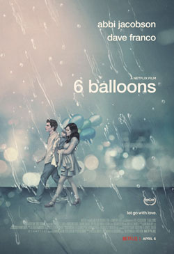 6 Balloons Poster