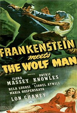 Frankenstein Meets the Wolfman Poster