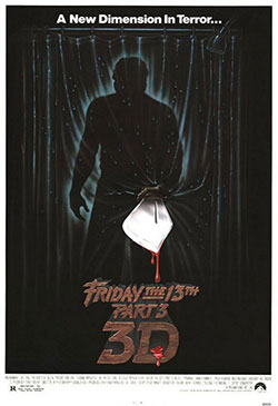 Friday The 13th Part 3: 3D Poster