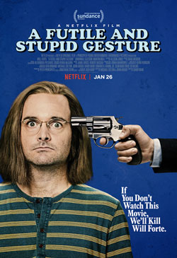 A Futile and Stupid Gesture Poster