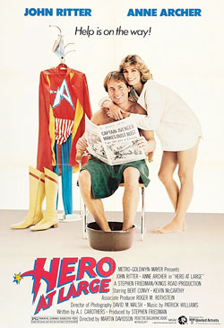 Hero at Large Poster