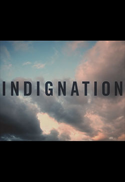 Indignation Poster