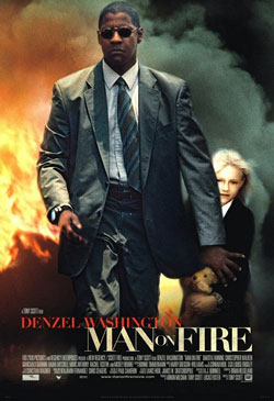 Man On Fire Poster